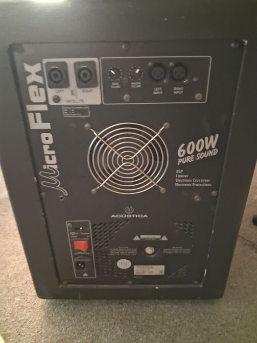 PA Acústica  600w RMS