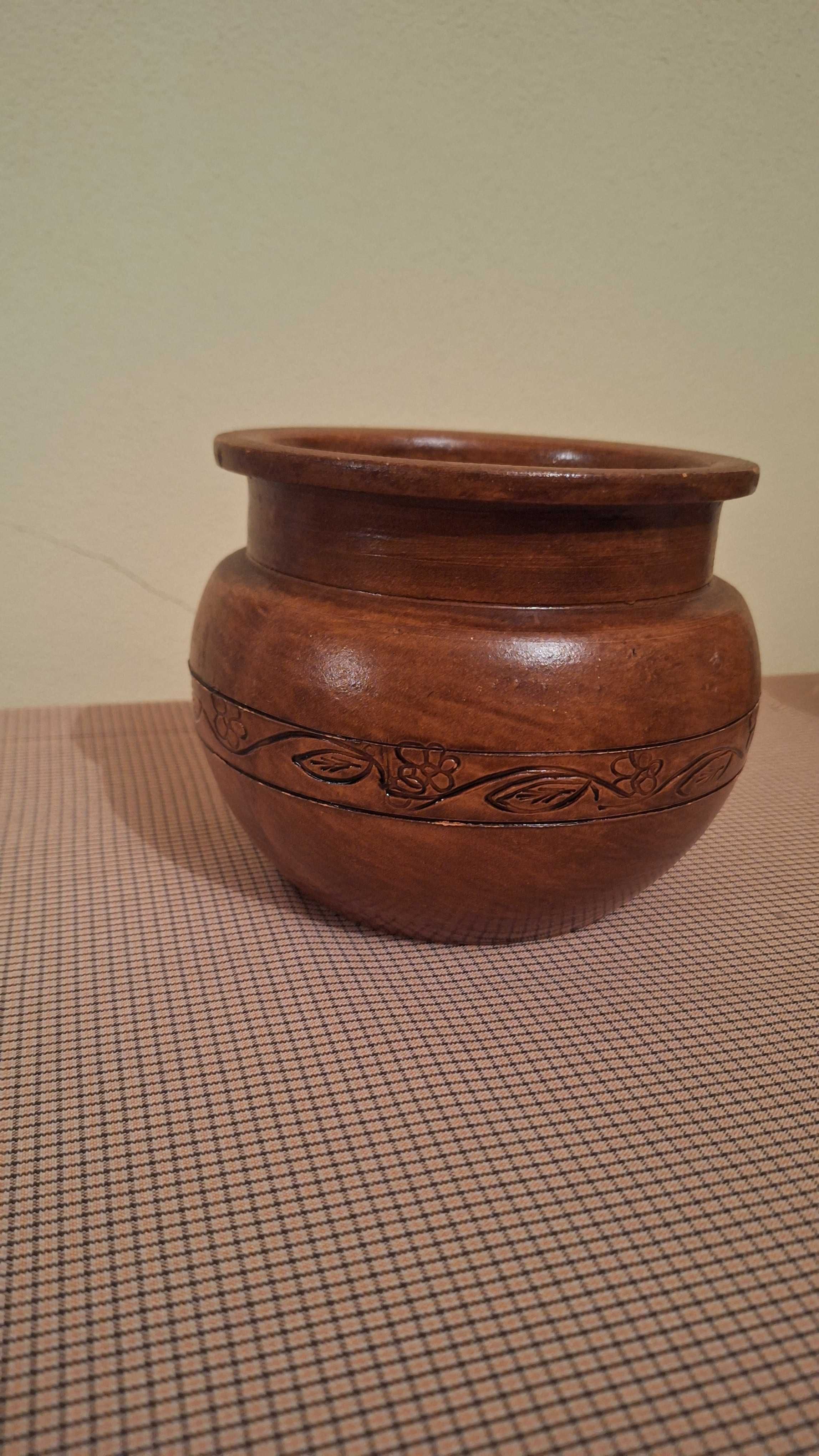 vaso em barro para decoração