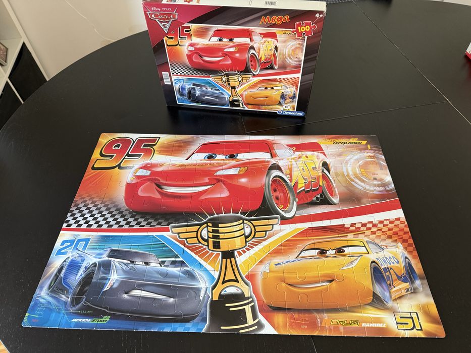 Puzzle Cars 100 peças