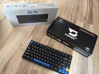 Klawiatura mechaniczna Yuznii AL75 gamingowa niebieskie switche 75%