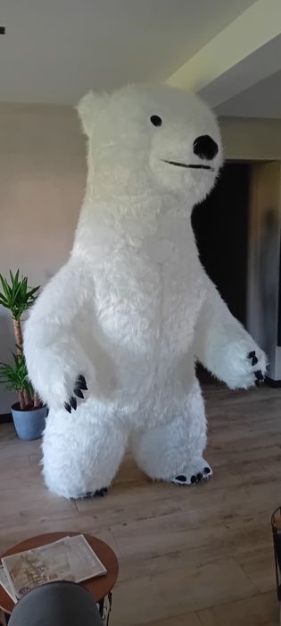 Nowy strój Białego Misia Polarnego XXL 260 cm