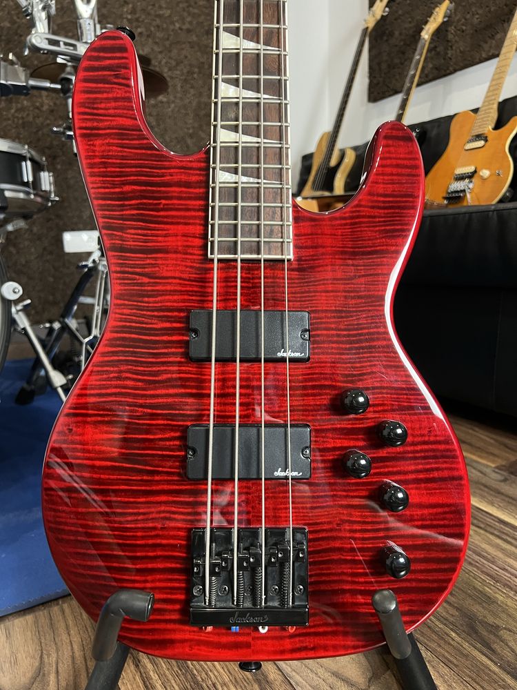 Jackson X Series CBXNT IV Concert Bass 2016 - Transparent Red