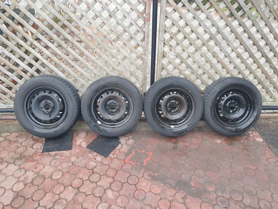 Koła Zimowe Felgi Stalowe z oponami zimowymi Fiat 500 175/65 R14