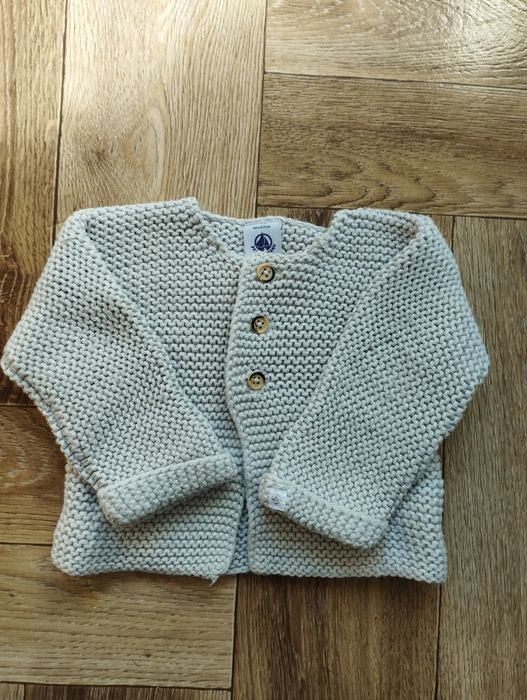 Sweter Petit Bateau 55% wool 68