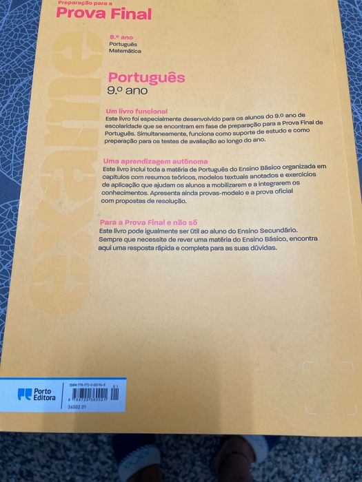 Preparação exame português 9ano - 2021 Porto editora