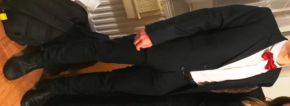 Garnitur granatowy 48/84/wzrost 170cm męski młodzieżowy . Alijeka