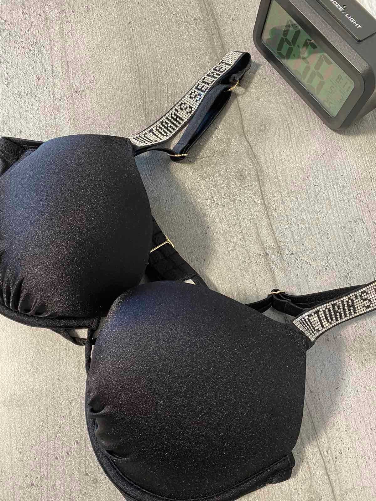 Купальник Victoria's secret Виктория сикрет чёрный !