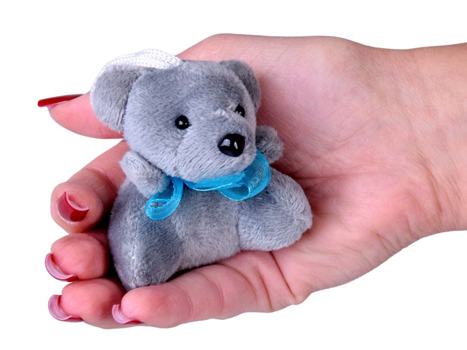 Świąteczny KALENDARZ ADWENTOWY - pluszowe zwierzatka zawieszki ZA5857