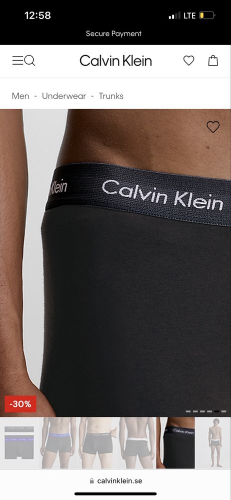 Боксеры трусы Calvin klein оригинал l xl