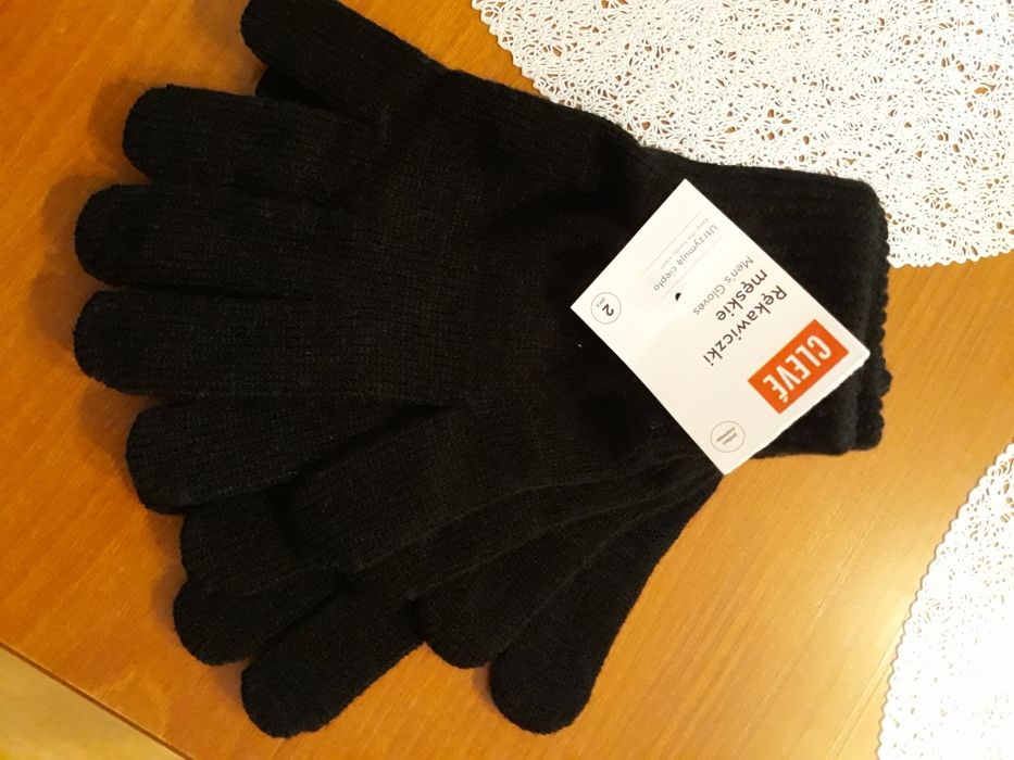 Rękawiczki męskie 2 pary