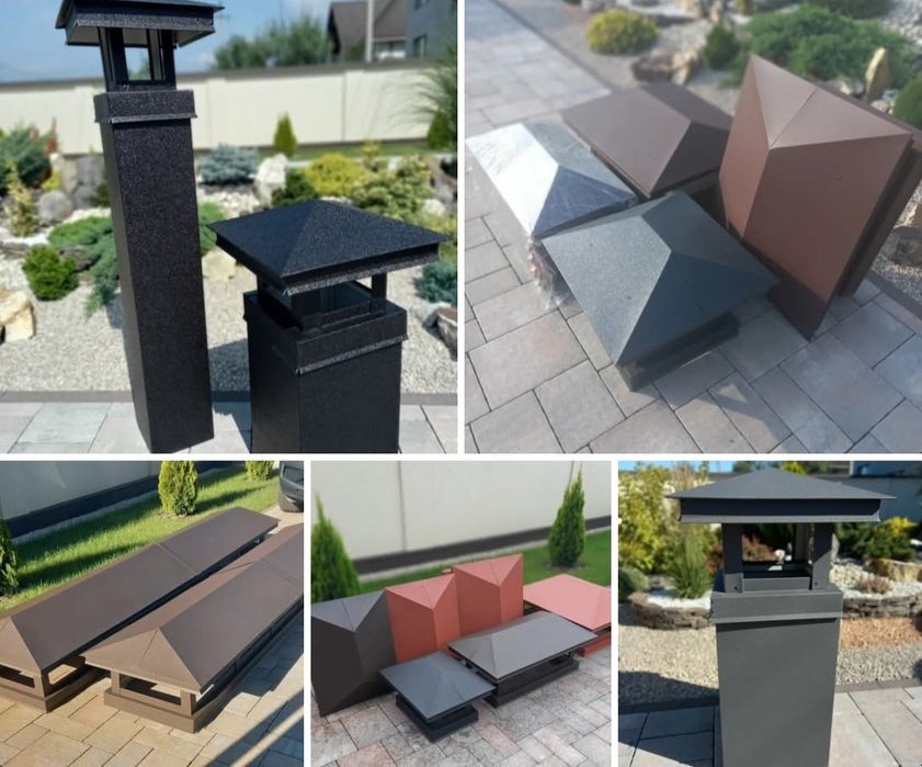 Шапки та накривки для забора