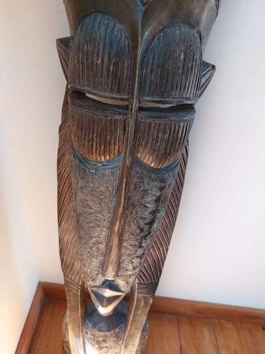 Peça de decoração africana