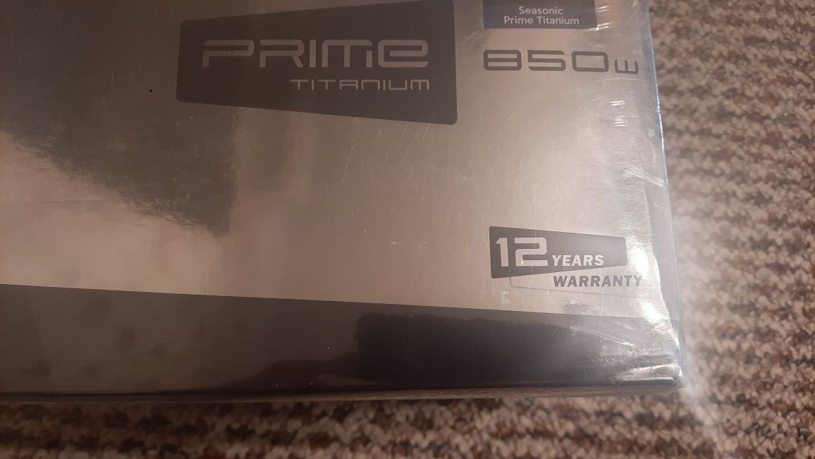 Блок живлення НОВИЙ Seasonic Titanium Prime 850w