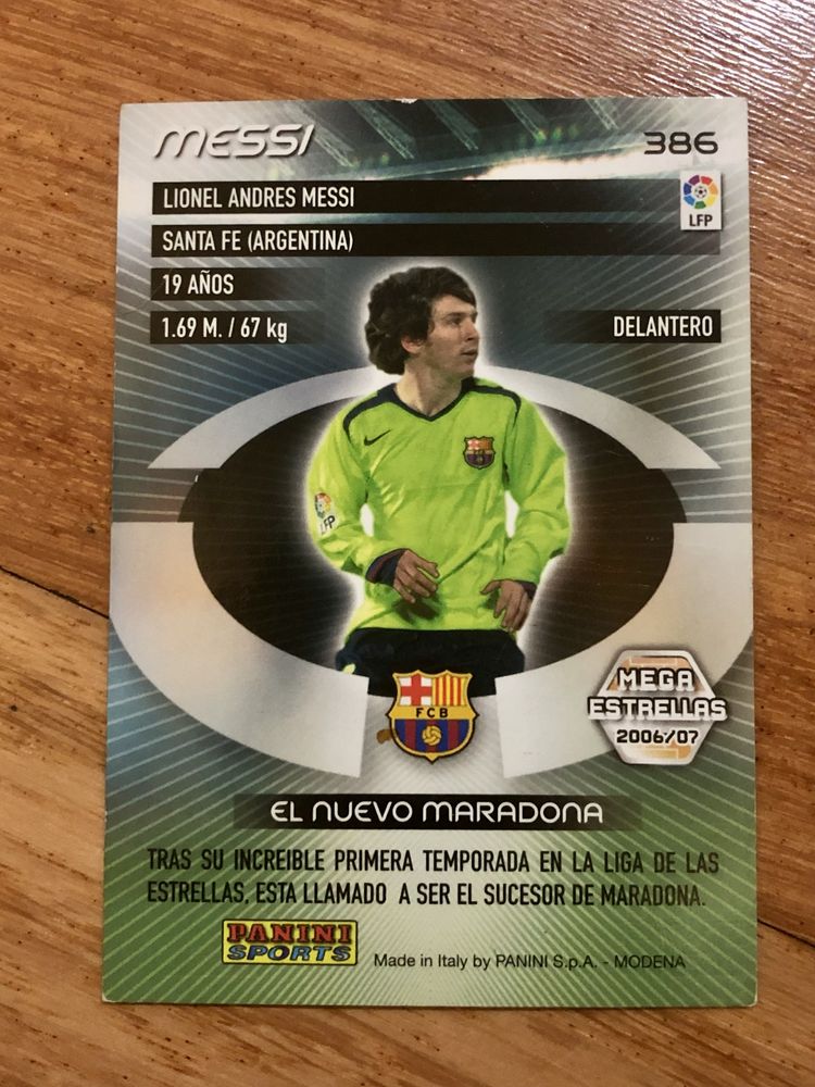Cromo de Lionel Messi