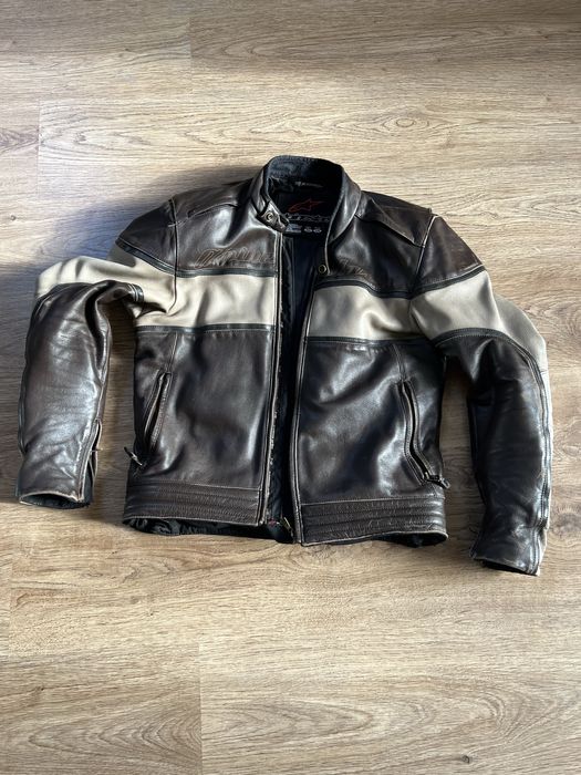 Мотокуртка шкіряна Alpinestars