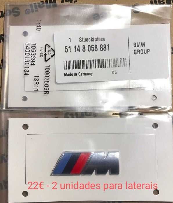 Emblemas BMW originais