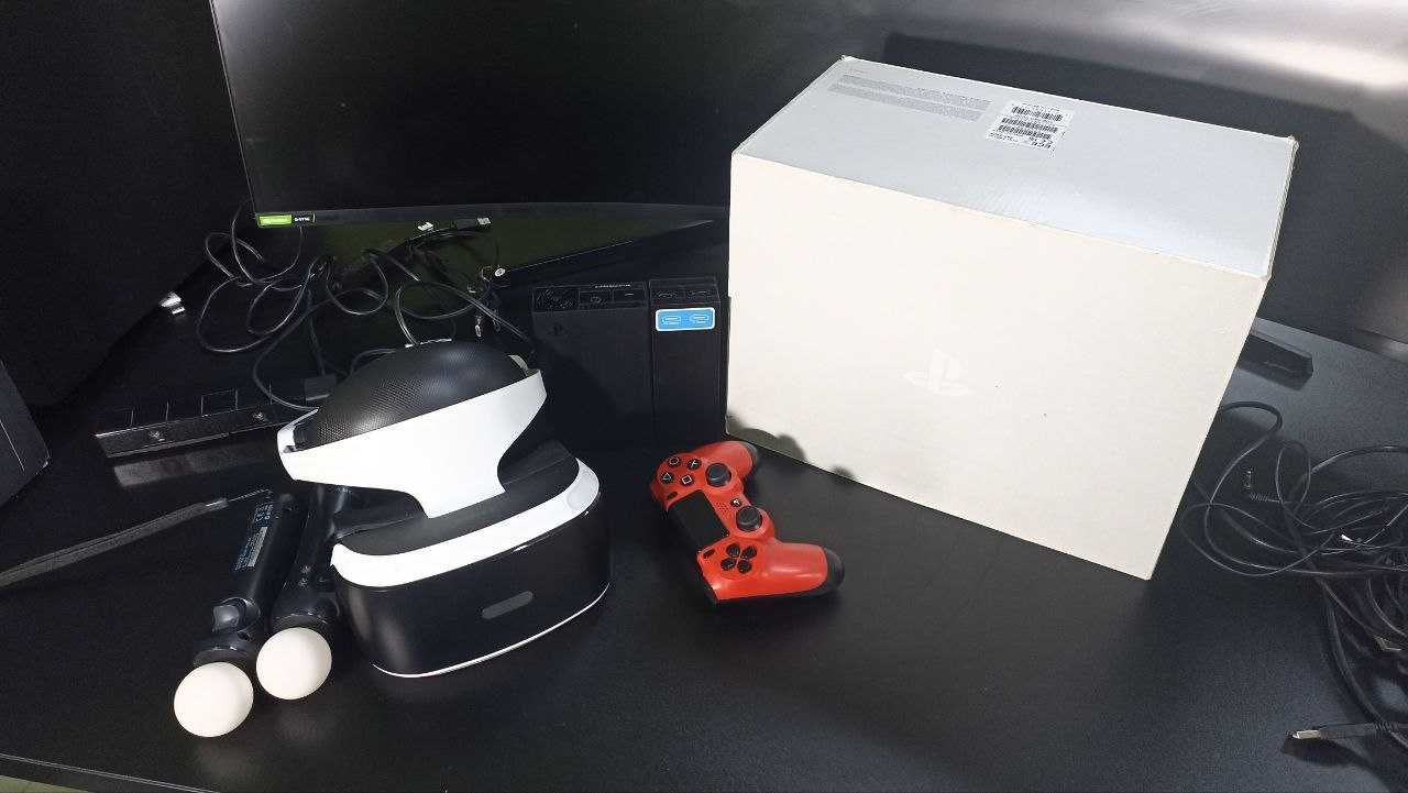 Sony Playstation VR 2 ( продаю все вместе) Шлем виртуальной реальности