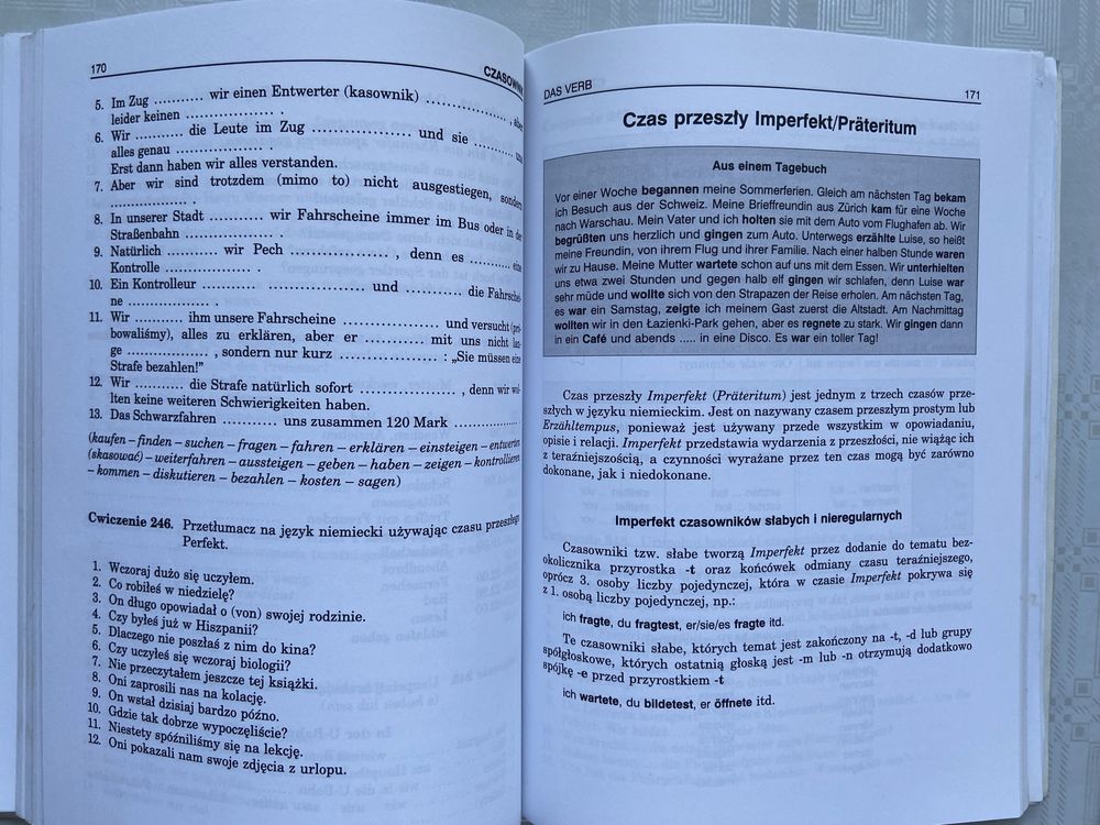 Gramatyka niemiecka z ćwiczeniami dla początkujących - S. Bęza
