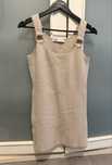 Vestido Zara bege