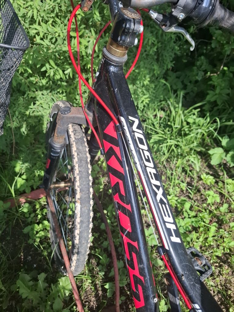 Rower kross na części