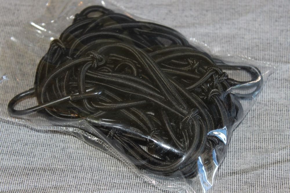 Rede elástica preta aranha carga