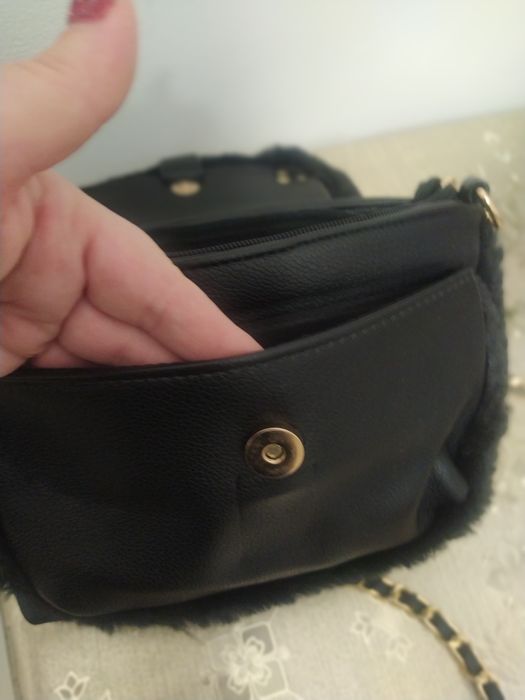 Nowa z metką Torebka co&coo fashion z futerkiem