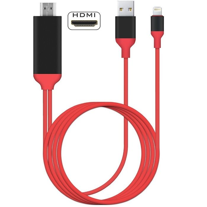 Kabel Adapter MHL iPhone HDMI 8 PIN 5 6 7 iPad 2 3 4 TV