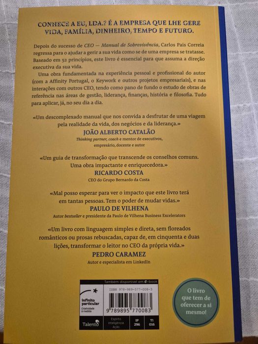 "CEO da Minha Vida", Carlos Pais Correia