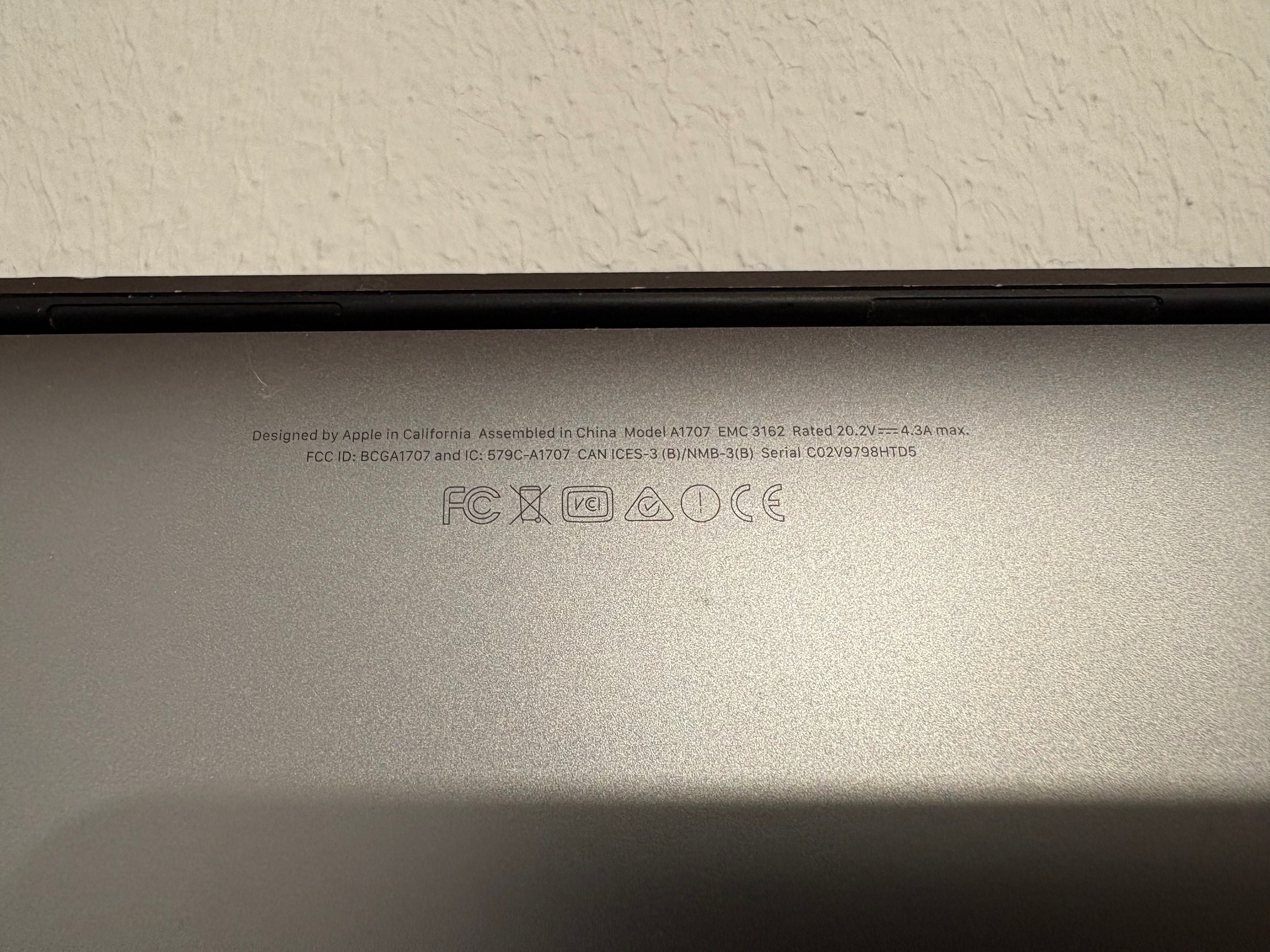 MacBook Pro i7 16gb ram