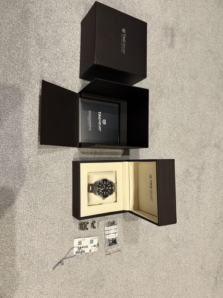 Tag Heuer Aquarecer Way201a Full Set Calibre 5