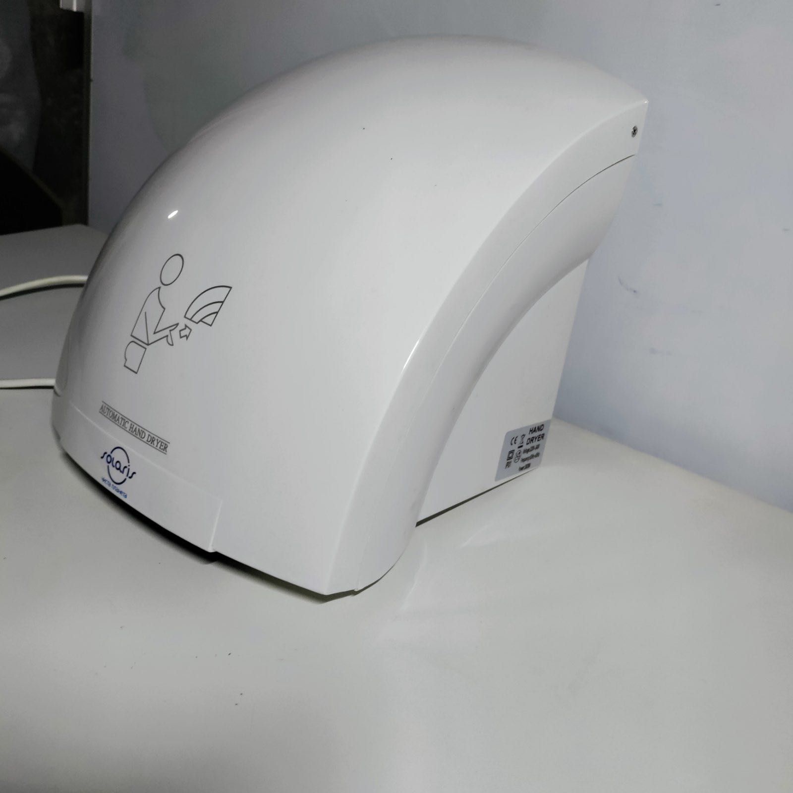 Електросушарка для рук Solaris Hand Dryer IPX1