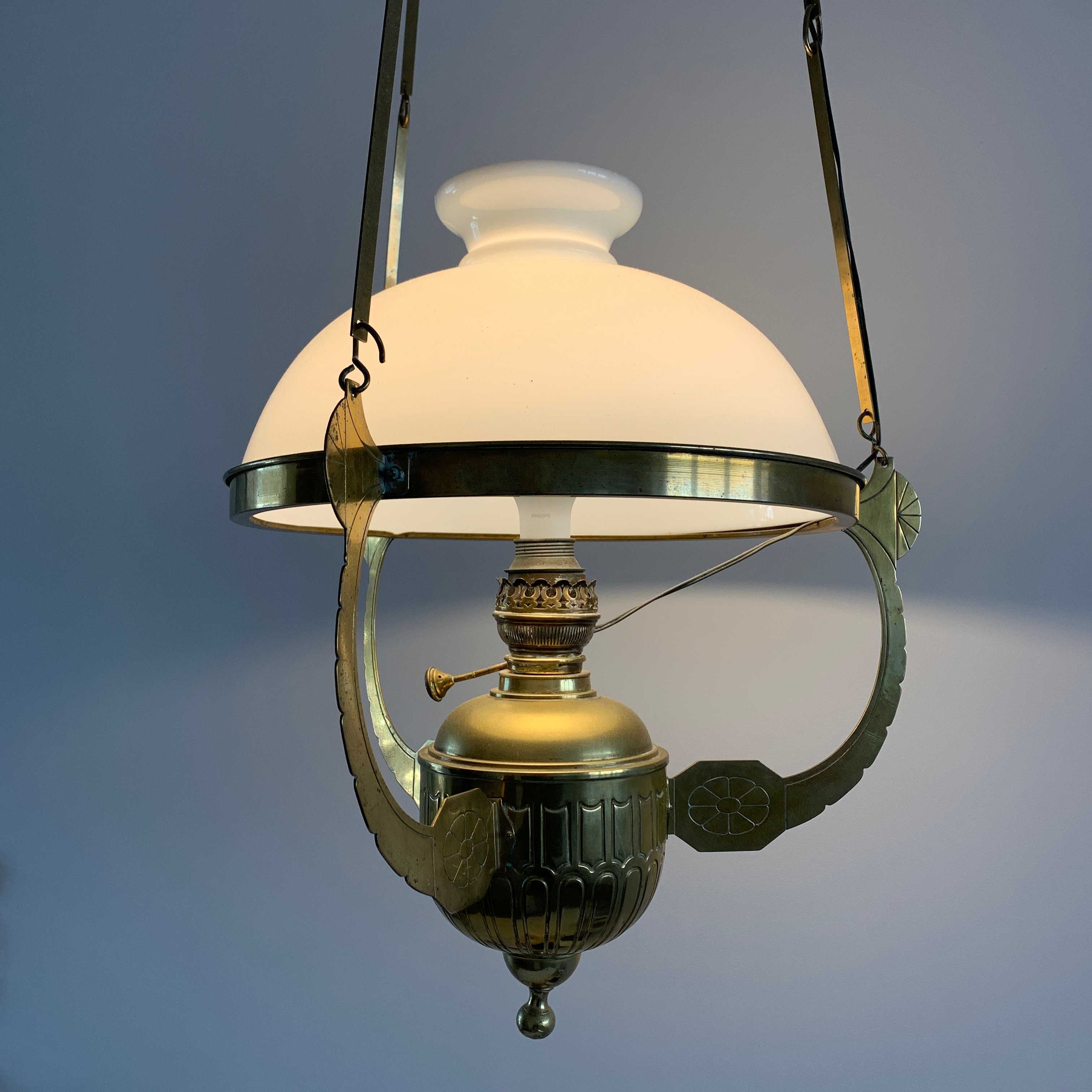 Lampa (oryginalny klosz, oryginalne obciążenie)