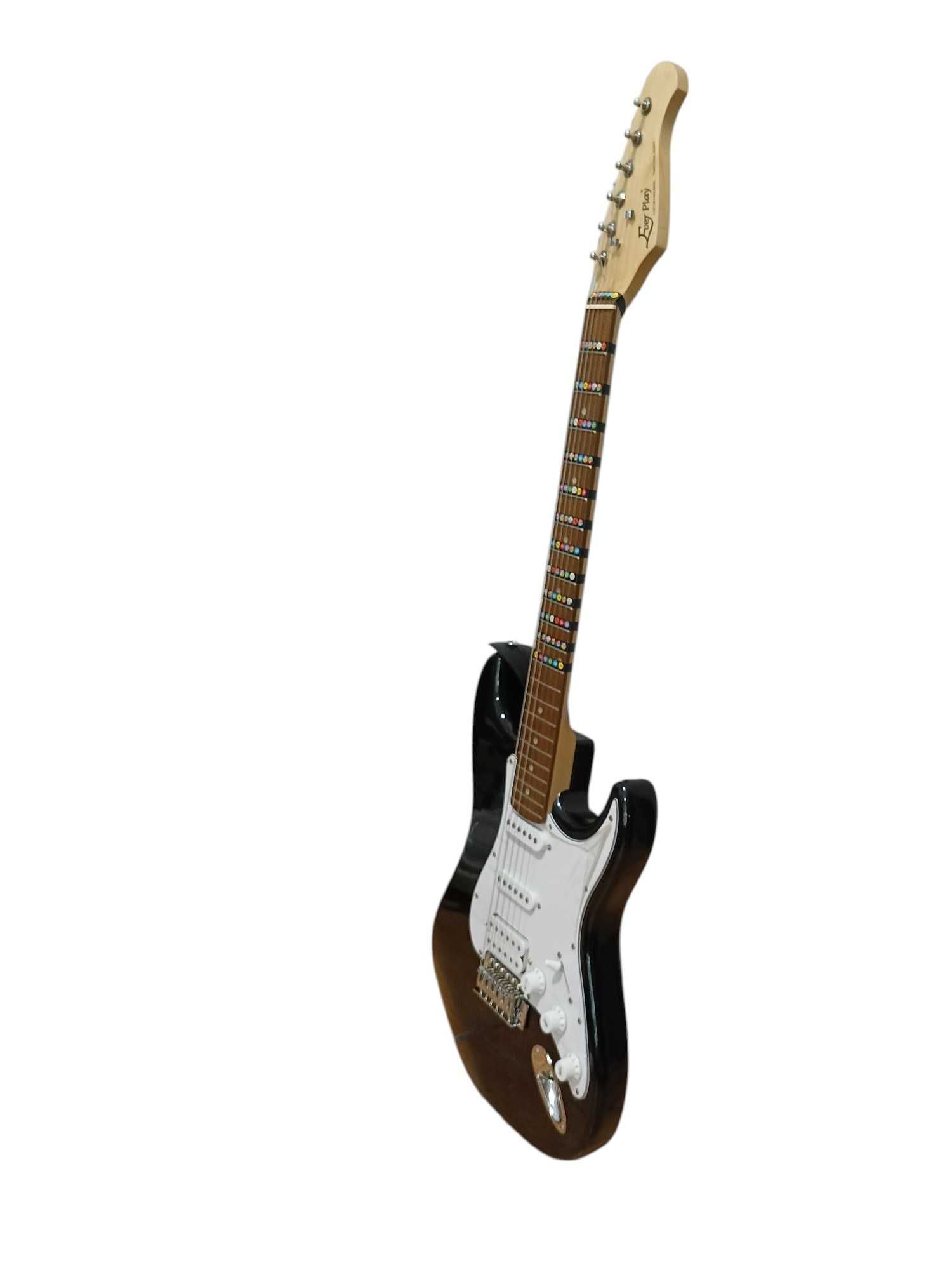 Gitara elektryczna ST-2 WH / BK Ever Play