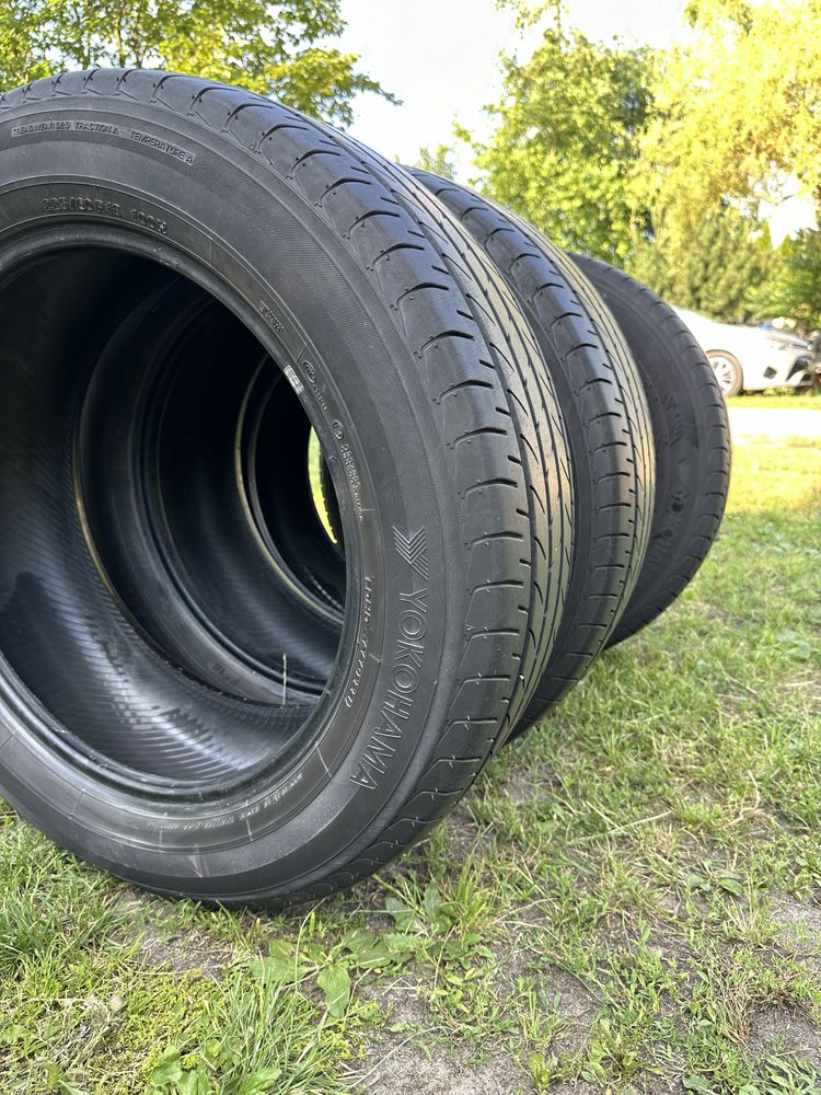 Opony letnie Yokohama BluEarth 225/60/18 SUV 21rok.