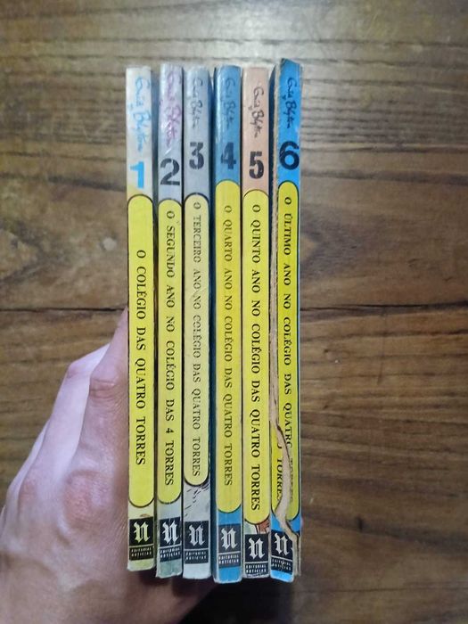 Enid Blyton, O Colégio das Quatro Torres (Seis Volumes)