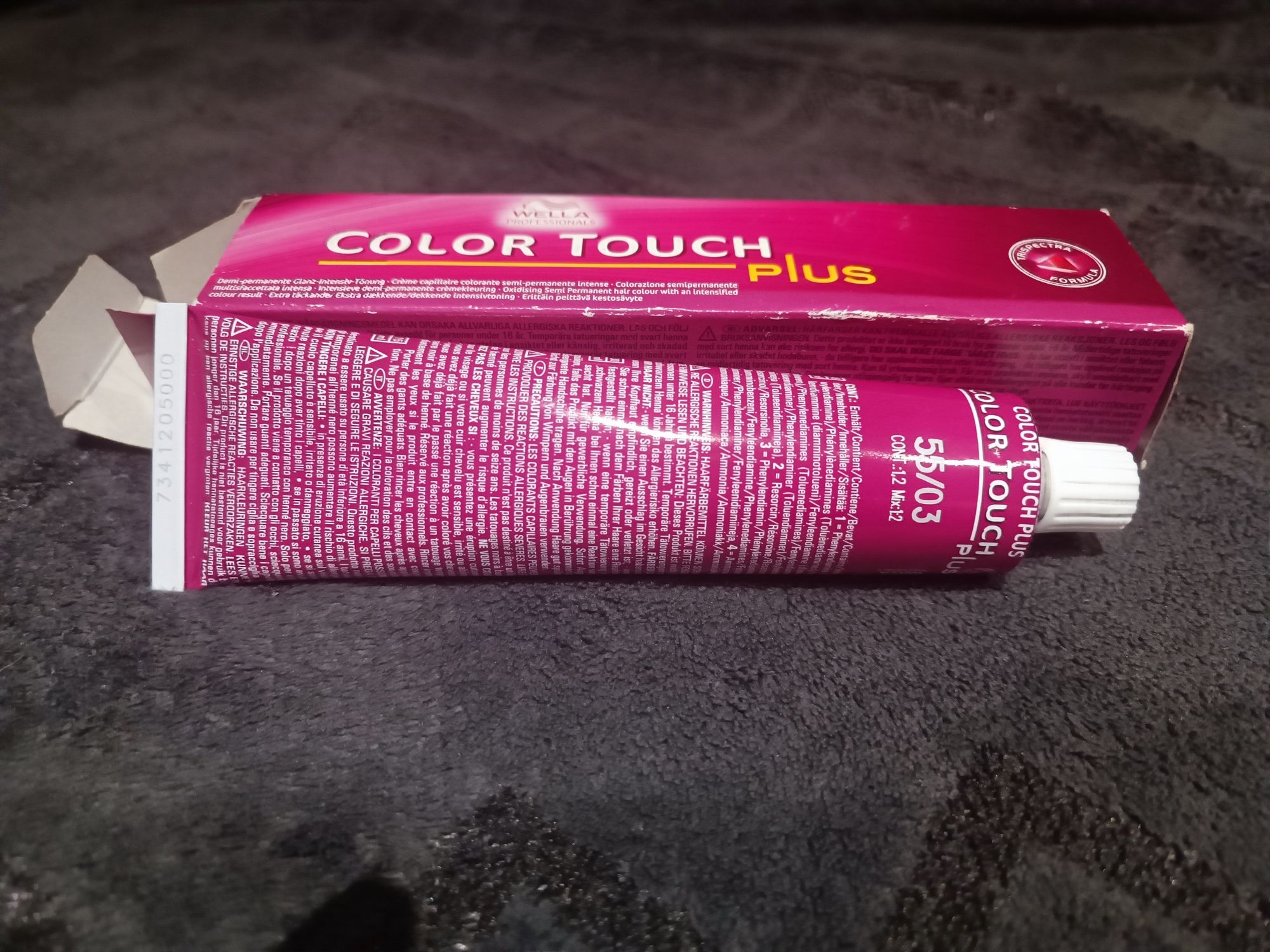 Wella Color Touch Plus 60ml Farba do włosów

55/03 Naturalny Złoty Jas