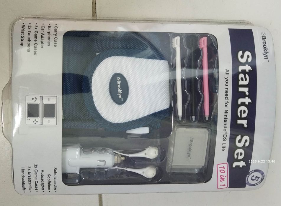 Zestaw akcesoriów do Nintendo DS Lite 10 in 1