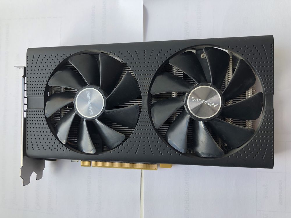Продам відеокарту Sapphire Pulse Radeon RX580 4GB GDDR5 DUAL