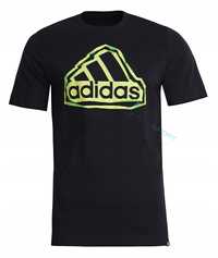 Adidas Wygodna Koszulka T-shirt Bawełniana Fld Bos Logo L