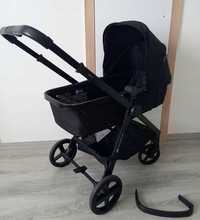 Wózek 2w1 Kinderkraft Newly Black czarny gondola spacerówka