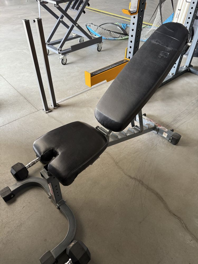 Siłownia powerrack hantle sztangi talerze - 2x 20, 15, 10, 6x 5 kg