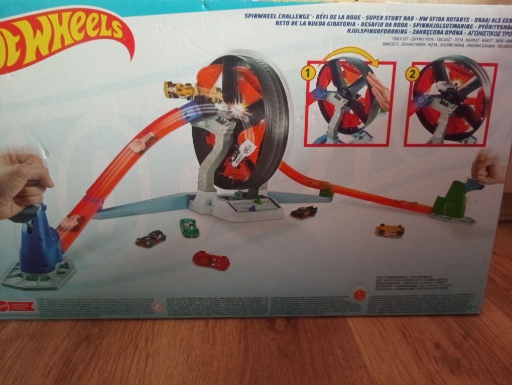 Wyrzutnia Hot wheels opona duża NOWA