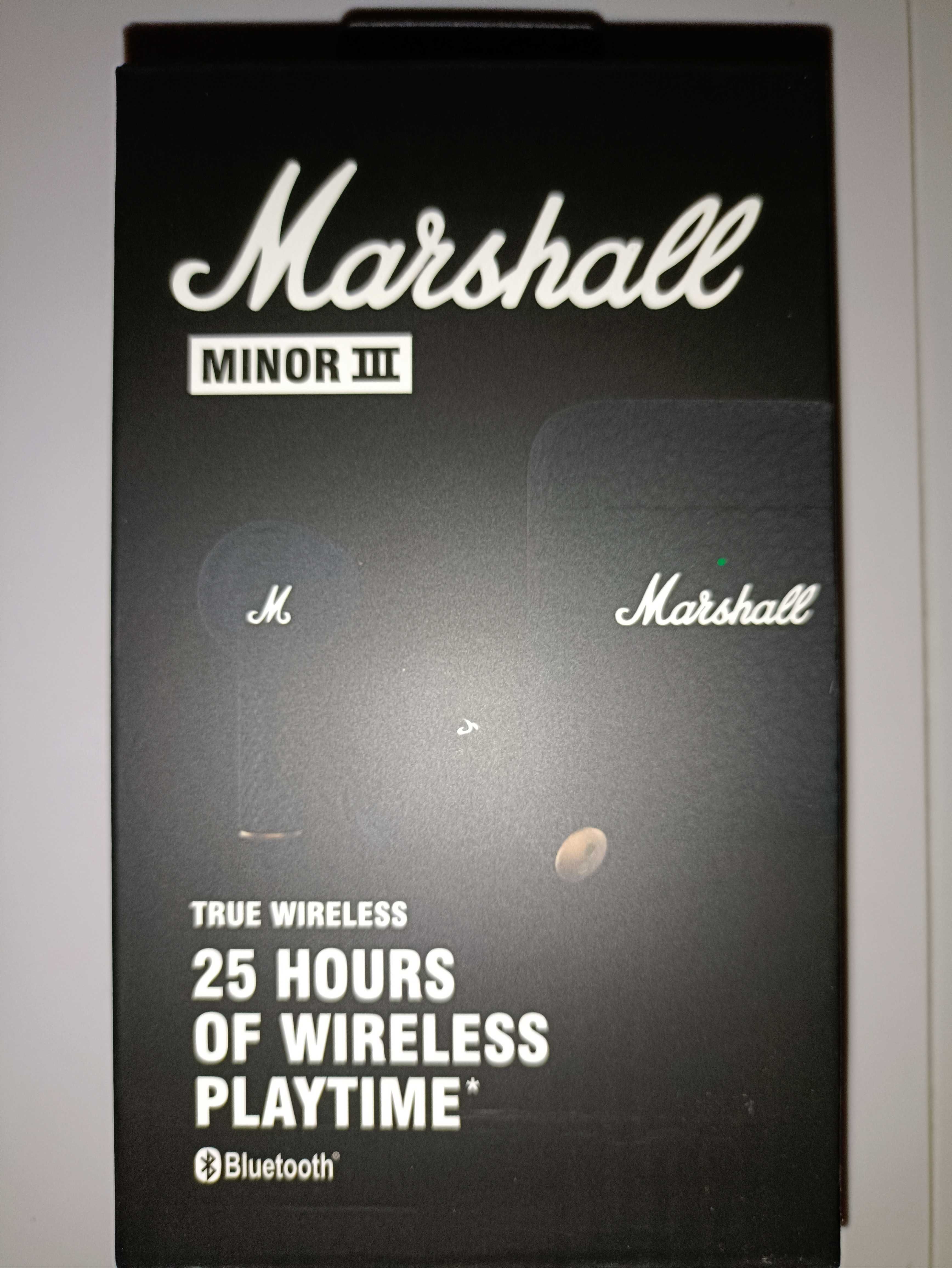 Беспроводные наушники "Marshall" минор 3 , Bluetooth 5,1.