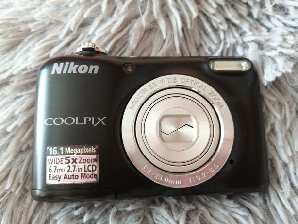 Aparat Nikon COOLPIX L27 +etui +karta pamięci