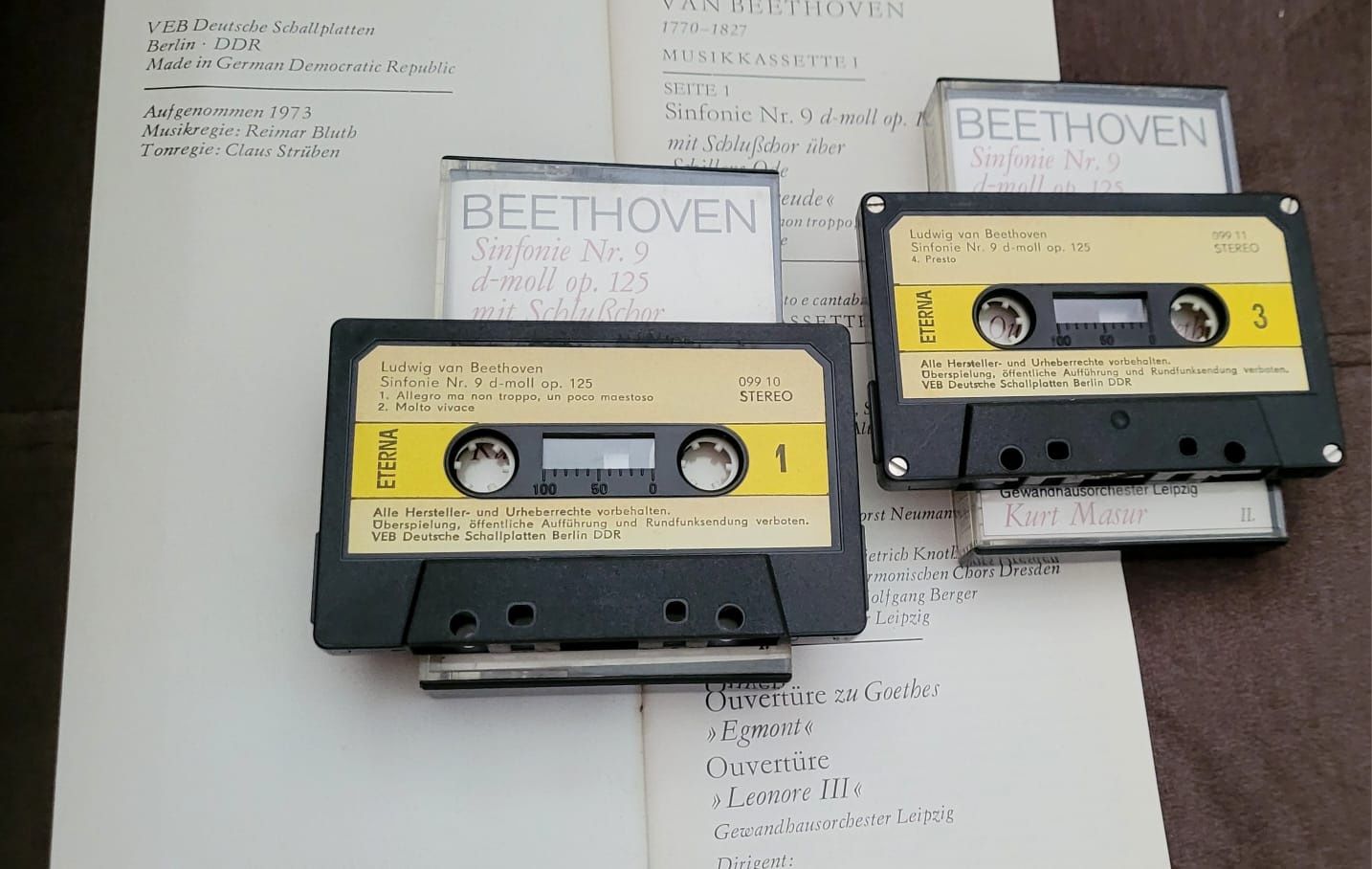 Sprzedam kasetę magnetofonową z muzyką Beethovena