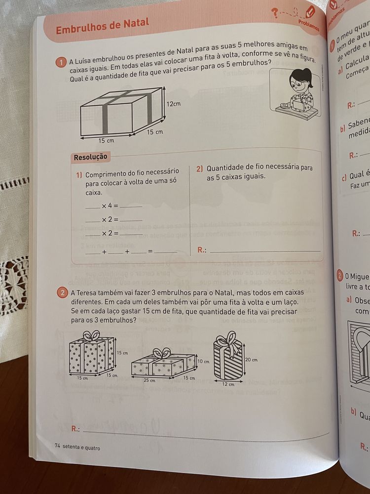 Mat Magicar, fichas matemática 4 ano