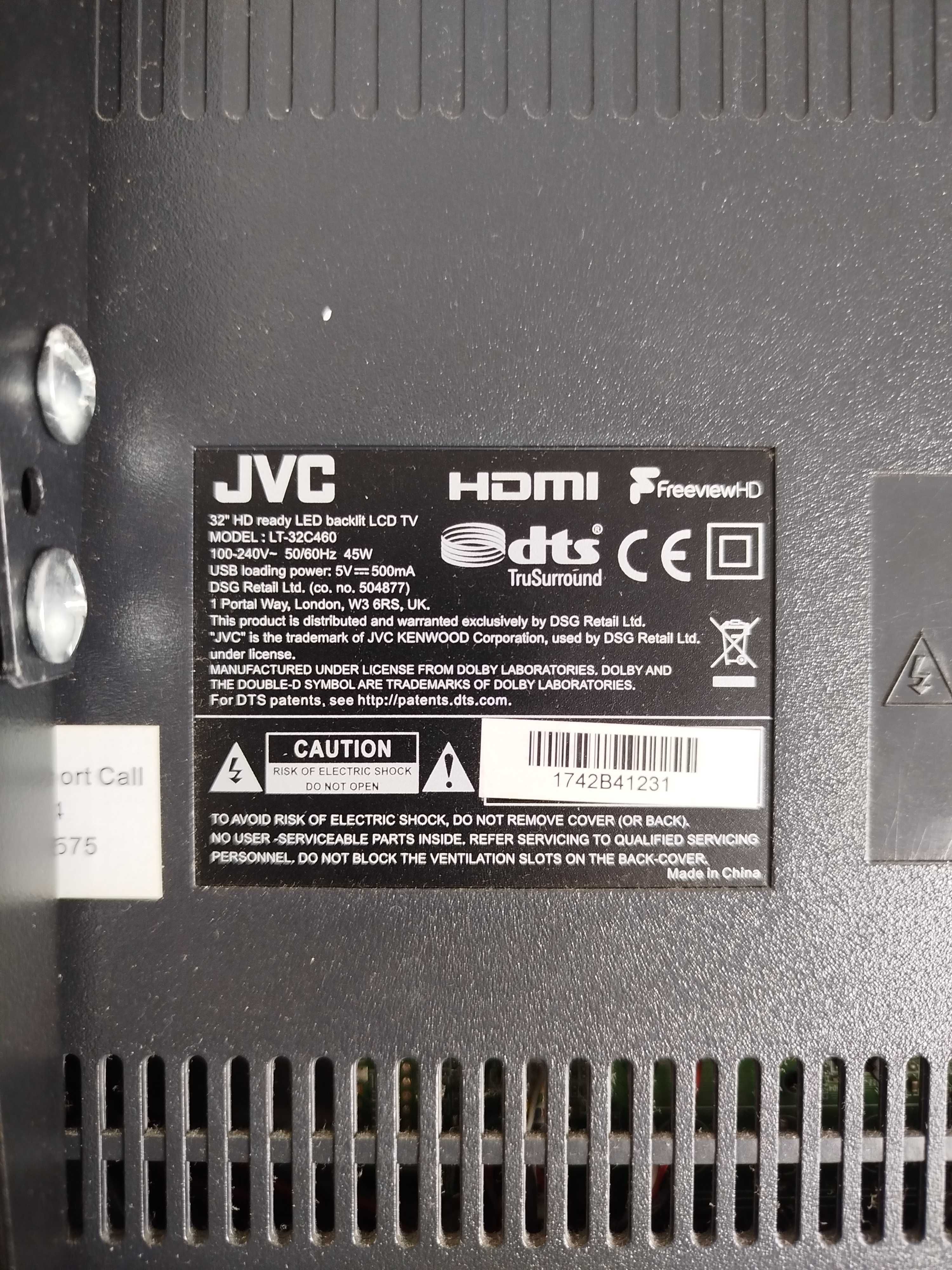 Telewizor JVC 32 całe