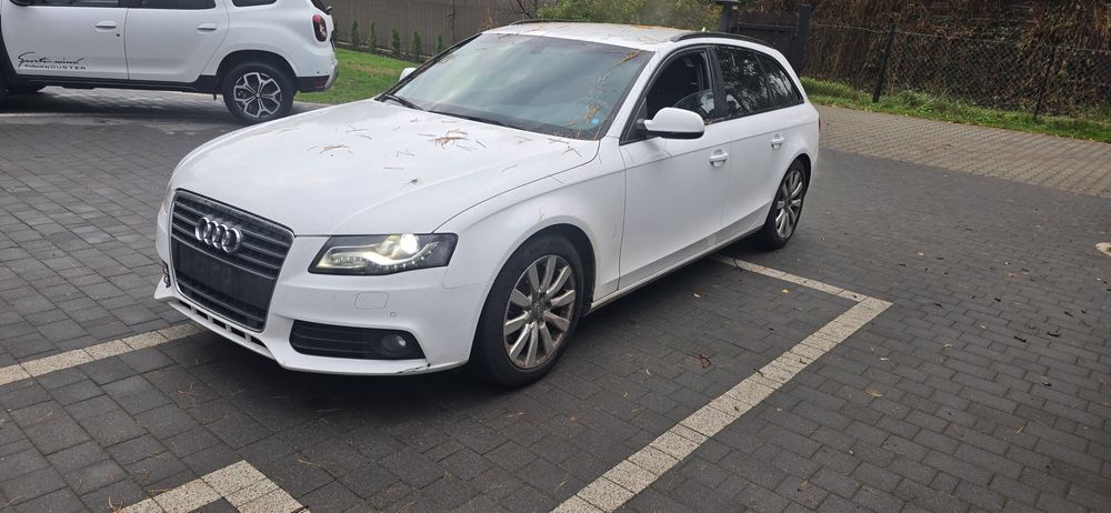 Przód Maska Lampy zderzak Audi A4 B8 07-12 rok LY9C
