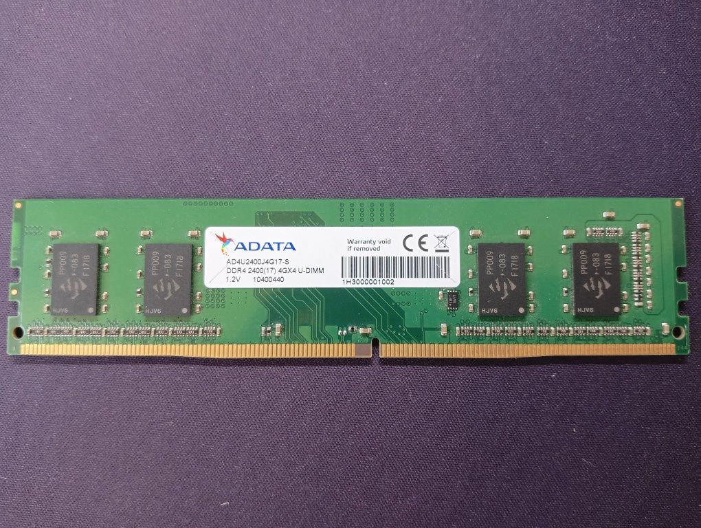 Pamięc RAM ADATA 4GB 2400MHz AD4U2400J4G17-S