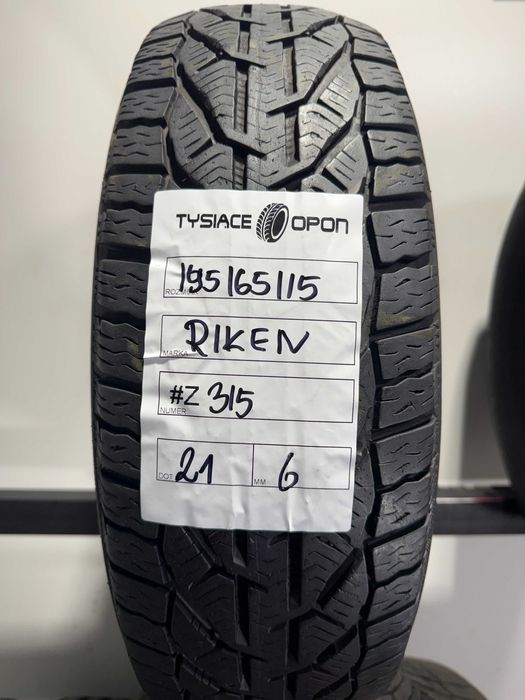 Opony Zimowe 195/65/15 Riken Snow #Z315